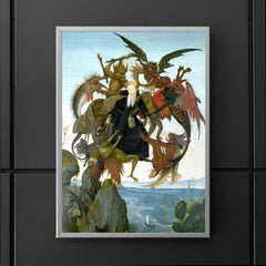 The Torment of Saint Anthony by Michelangelo poster 5