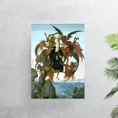 The Torment of Saint Anthony by Michelangelo poster 7