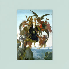 The Torment of Saint Anthony by Michelangelo poster 8