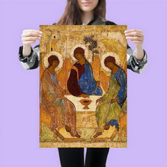 The Trinity by Andrei Rublev poster 3