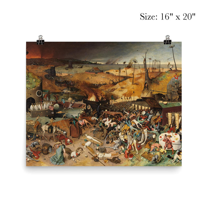 The Triumph of Death by Pieter Bruegel the Elder poster 2