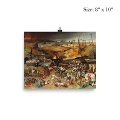 The Triumph of Death by Pieter Bruegel the Elder poster 4