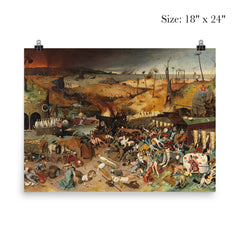 The Triumph of Death by Pieter Bruegel the Elder poster 5