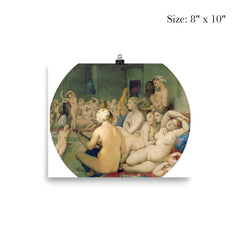 The Turkish Bath by Jean-Auguste-Dominique Ingres, 1859 poster 4