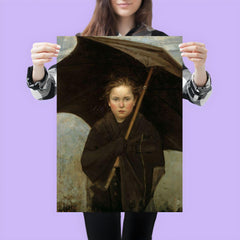 The Umbrella by Marie Bashkirtseff, 1883 poster 3