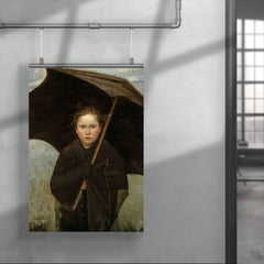 The Umbrella by Marie Bashkirtseff, 1883 poster 4