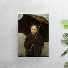 The Umbrella by Marie Bashkirtseff, 1883 poster 7