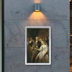 The Unequal Marriage by Vasili Pukirev, 1862 poster 2