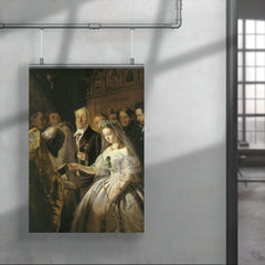 The Unequal Marriage by Vasili Pukirev, 1862 poster 4