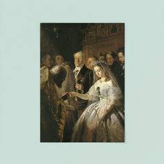 The Unequal Marriage by Vasili Pukirev, 1862 poster 8