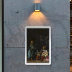 The Unwelcome News by Gerard ter Borch, 1653 poster 2