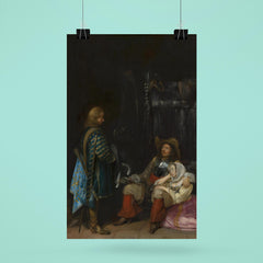 The Unwelcome News by Gerard ter Borch, 1653 poster 6