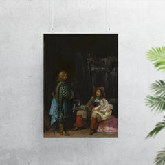 The Unwelcome News by Gerard ter Borch, 1653 poster 7