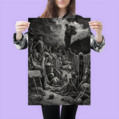 The Valley of the Dry Bones by Gustave Doré, 1866 poster 3