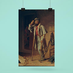 The Veteran by Thomas Waterman Wood, 1866 poster 6