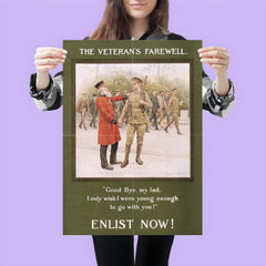 The Veteran's Farewell, 1914 poster 3