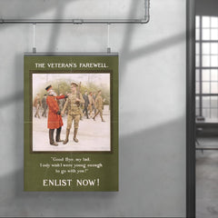 The Veteran's Farewell, 1914 poster 4