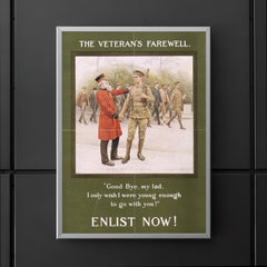 The Veteran's Farewell, 1914 poster 5
