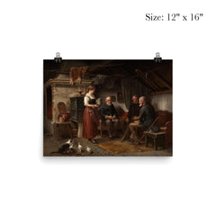 The Veterans by Bengt Nordenberg, 1882 poster 3