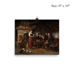 The Veterans by Bengt Nordenberg, 1882 poster 4