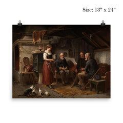 The Veterans by Bengt Nordenberg, 1882 poster 5