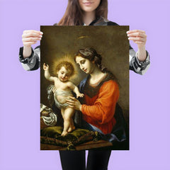 The Virgin and Child by Carlo Dolci poster 3