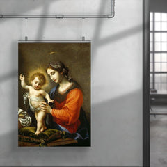 The Virgin and Child by Carlo Dolci poster 4