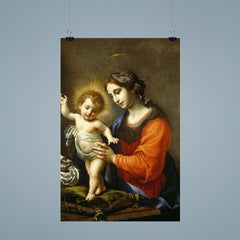 The Virgin and Child by Carlo Dolci poster 9