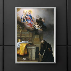 The Vision of Saint Toulouse by Carlo Dolci poster 5