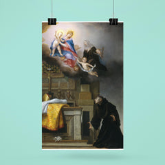 The Vision of Saint Toulouse by Carlo Dolci poster 6