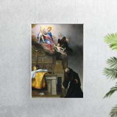 The Vision of Saint Toulouse by Carlo Dolci poster 7