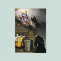 The Vision of Saint Toulouse by Carlo Dolci poster 8