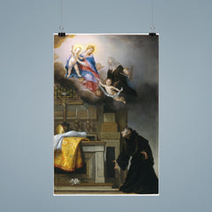 The Vision of Saint Toulouse by Carlo Dolci poster 9