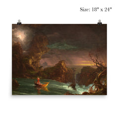 The Voyage of Life - Manhood by Thomas Cole, 1842 poster 5