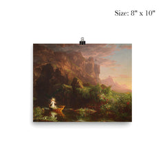 The Voyage of Life: Childhood by Thomas Cole, 1842 poster 4