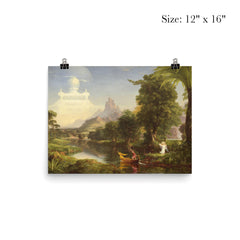 The Voyage of Life: Youth by Thomas Cole, 1842 poster 3