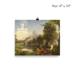 The Voyage of Life: Youth by Thomas Cole, 1842 poster 4