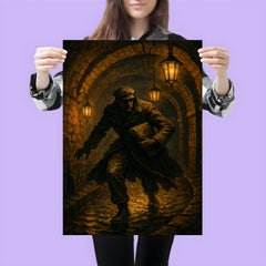 The Warsaw courier beneath sewer lanterns poster 3