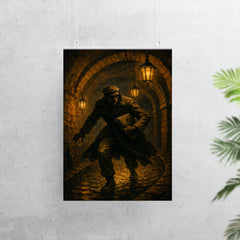 The Warsaw courier beneath sewer lanterns poster 7