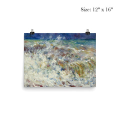 The Wave by Pierre-August Renoir, 1882 poster 3