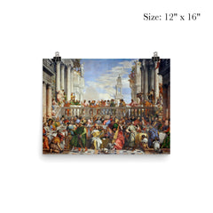 The Wedding at Cana by Paolo Veronese poster 3