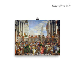 The Wedding at Cana by Paolo Veronese poster 4