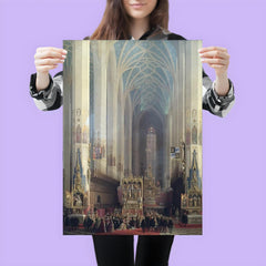 The Wedding of Wilhelm V and Renata of Lorraine by Max Emanuel Ainmiller, 1854 poster 3