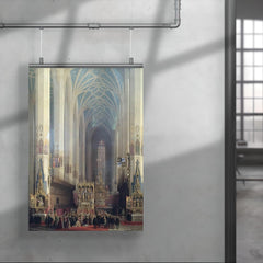 The Wedding of Wilhelm V and Renata of Lorraine by Max Emanuel Ainmiller, 1854 poster 4