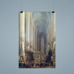 The Wedding of Wilhelm V and Renata of Lorraine by Max Emanuel Ainmiller, 1854 poster 9