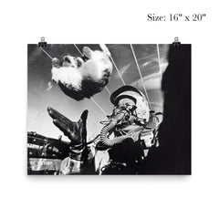 The Weightless Cat Experiment in an F-94C Cockpit, 1958 poster 2