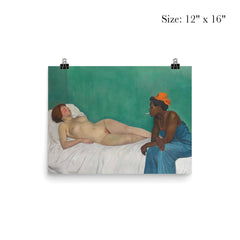 The White Woman and the Black Woman by Félix Valloton poster 3