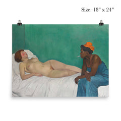 The White Woman and the Black Woman by Félix Valloton poster 5