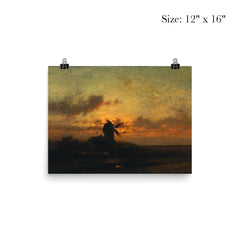 The Windmill by Jules Dupré, c. 1850 poster 3