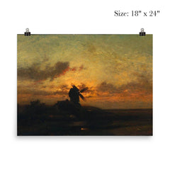 The Windmill by Jules Dupré, c. 1850 poster 5